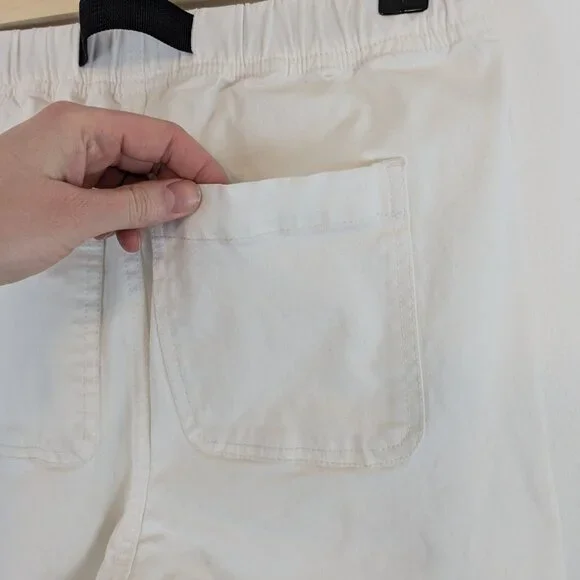 Stoic Venture Pant White Egret Belted - Picture 9 of 12